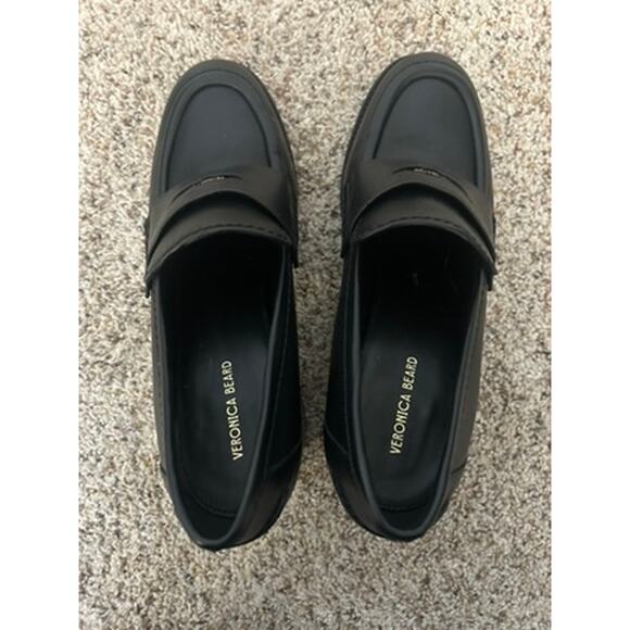 Veronica Beard Penny 70MM Leather Loafer Pumps - Picture 7 of 9